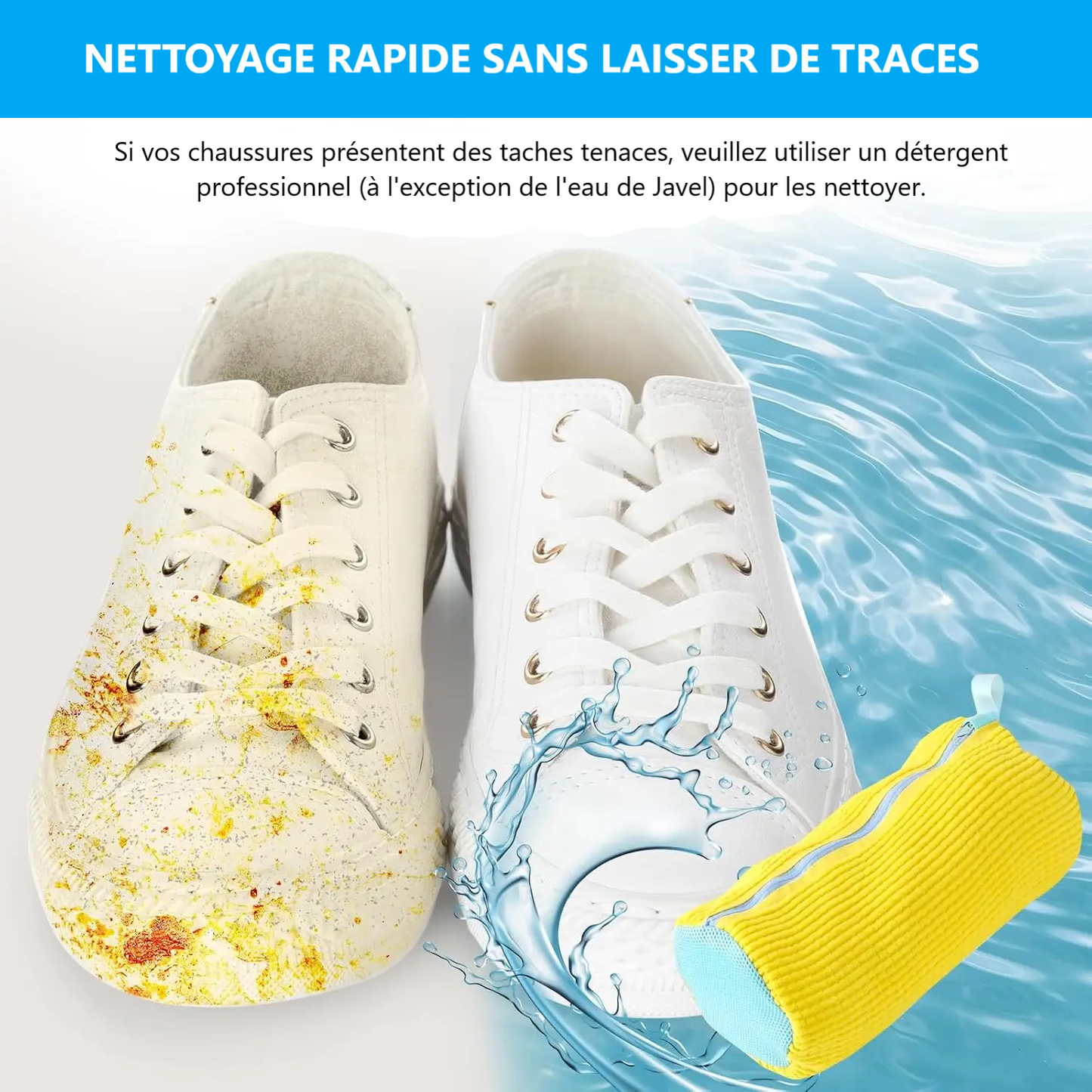 Sac de lavage pour chaussures